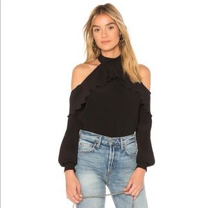 NBD🖤 Brinley ruffle top